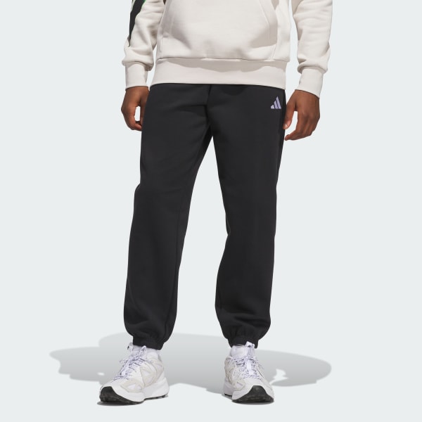 ESSENTIALS FLEECE RELAXED FIT CUFFED HEM PANT
