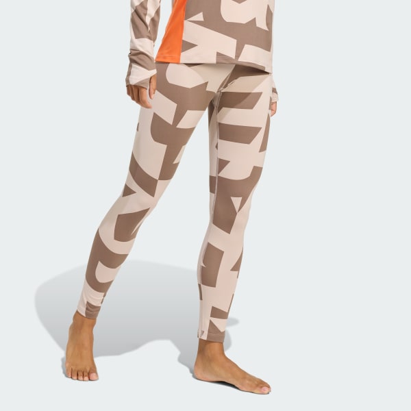 Braun Multi Synthetic Baselayer Leggings