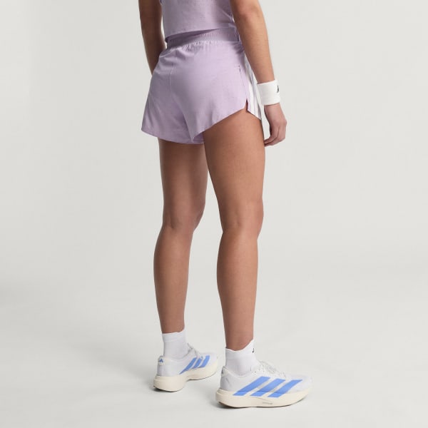 Ungu Celana Pendek Running Split Adizero