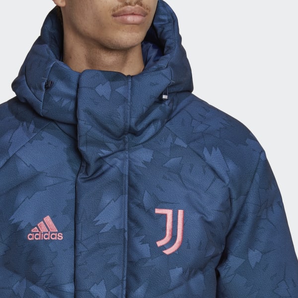 Niebieski Juventus Lifestyler Down Coat U9934