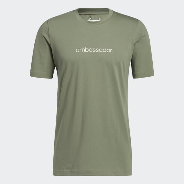 Green Adicross Concert Tee 25986