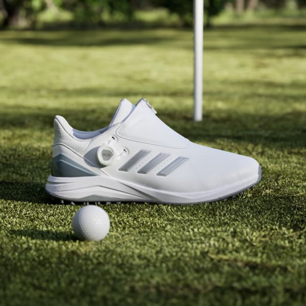adidas Men s Golf Solarmotion BOA 24 Spikeless Golf Shoes White adidas US