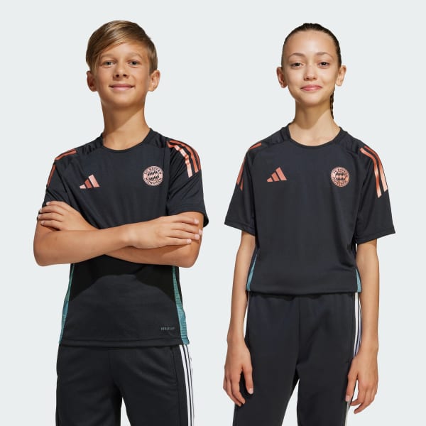 cerná Tréninkový dres FC Bayern Tiro 24 Kids