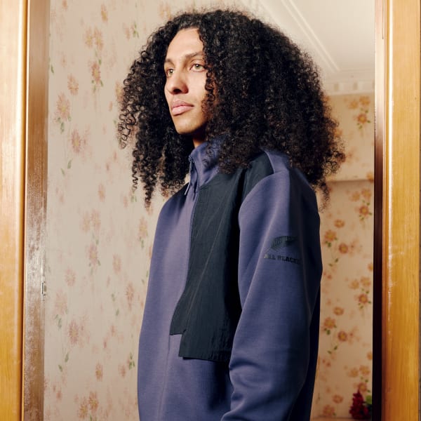 Bleu Veste All Blacks Rugby Lifestyle