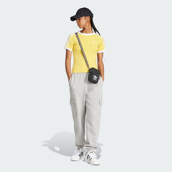 マルチ スリーストライプス スリムラグラン半袖Tシャツ
