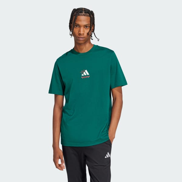トップス PIZZA ADIDAS Lounge Pizza Graphic T-Shirt JJ4016 - Shiekh