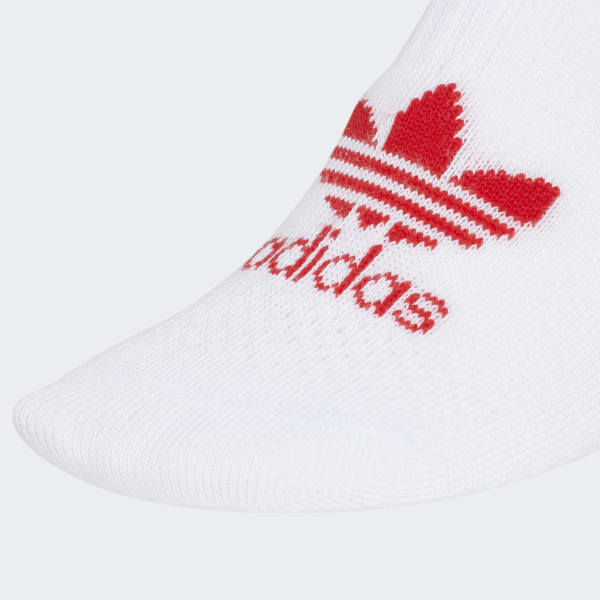 adidas Classic Superlite SuperNoShow Socks 6 Pairs White Women's