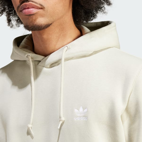 Adidas trefoil online hoodie beige