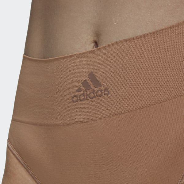 bézová Kalhotky Active Seamless Micro-Stretch Hi-Leg HPO50