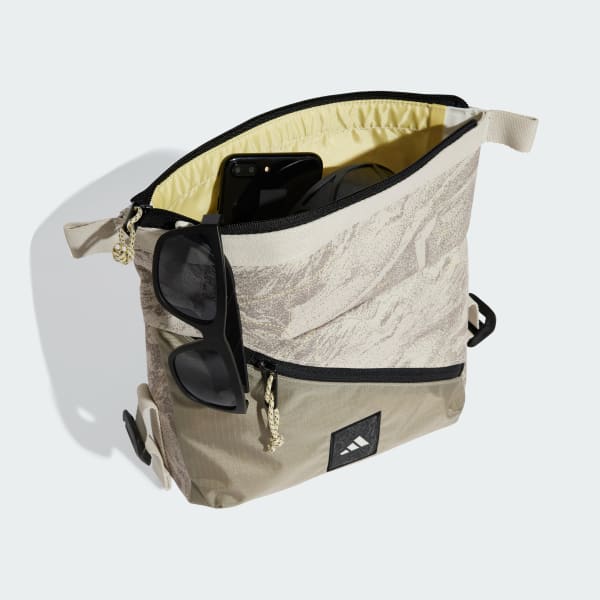 ベージュ シティエクスプローラー クロスボディバッグ