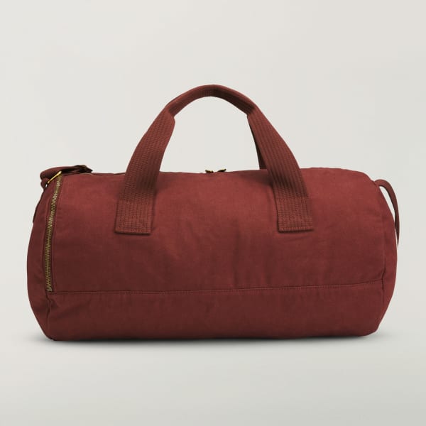 Brown CLOT BARREL BAG BY EDISON CHEN