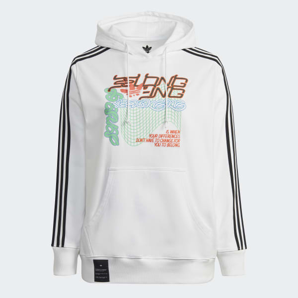 Wit Hoodie (Grote Maat) ETW72