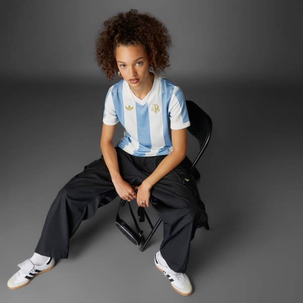 Azul Camiseta Argentina Aniversario