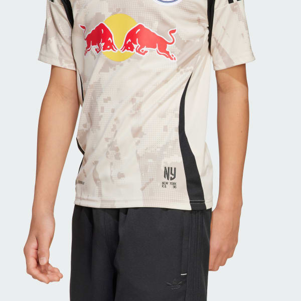 adidas New York Red Bulls 25/26 Away Jersey Kids - Beige | Free