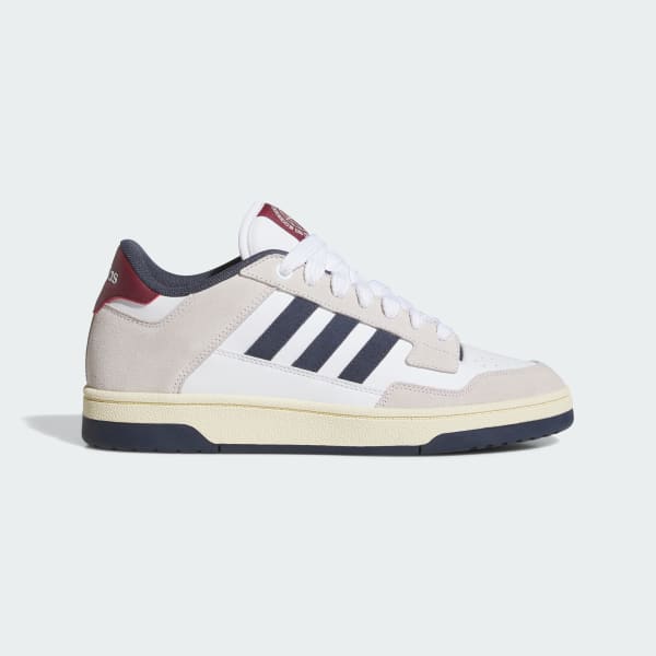 White Rapid Court Low Shoes