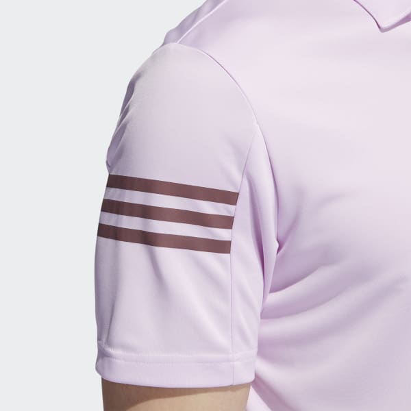 Purple 3-Stripes Polo Shirt RK545