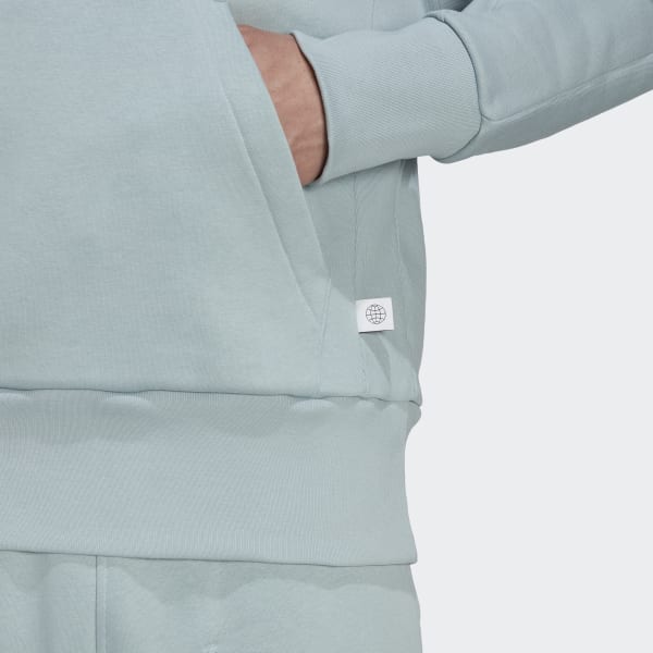 Gris Sweat-shirt à capuche en molleton Studio Lounge P0221