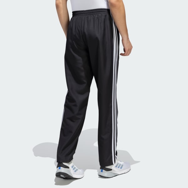 Black 3-STRIPES WOVEN TRACK PANTS