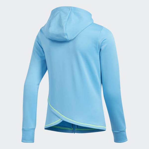 turquoise adidas hoodie