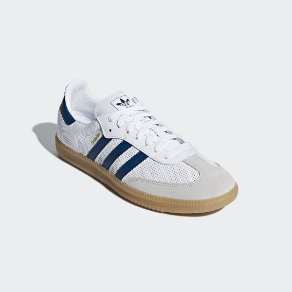 adidas samba navy and white