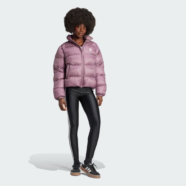 Lilla Adicolor Short Puffer Jakke