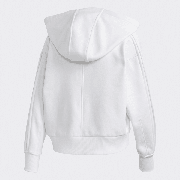 adidas by stella mccartney cropped hoodie