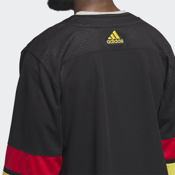 adidas Canucks Third Authentic Jersey - Black, Men's Hockey