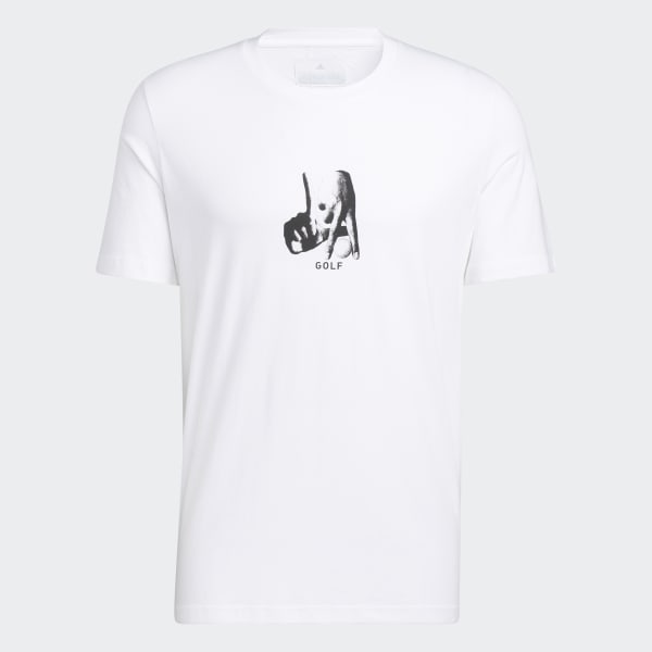 White 아디크로스 LA 티셔츠 TZ648
