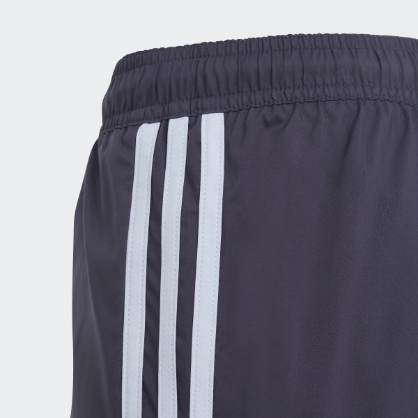 Azul Calções de Natação 3-Stripes