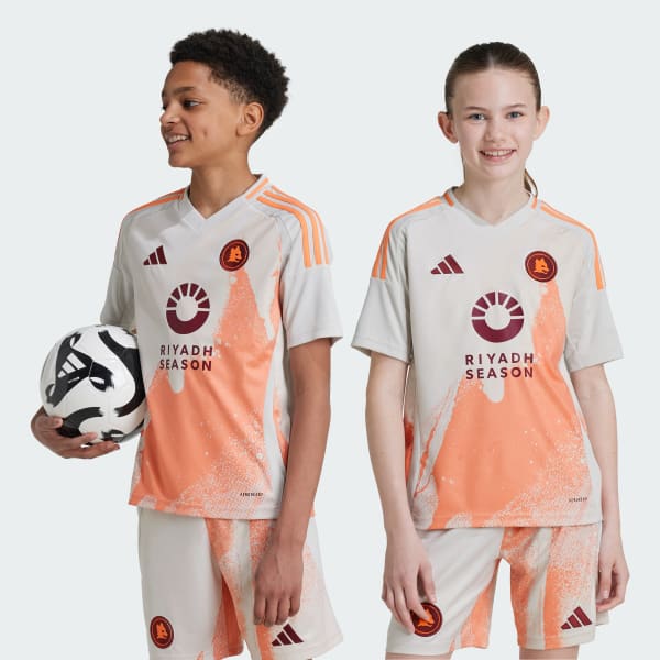 Grigio Maglia Away 24/25 Junior AS Roma