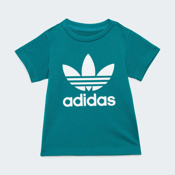 Turquoise T-shirt Trèfle Enfants
