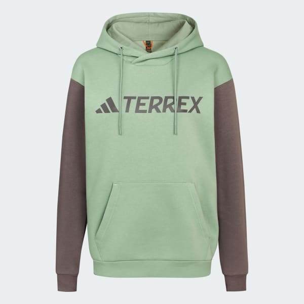 Verde Buzo con Capucha Terrex Multi Logo Grande