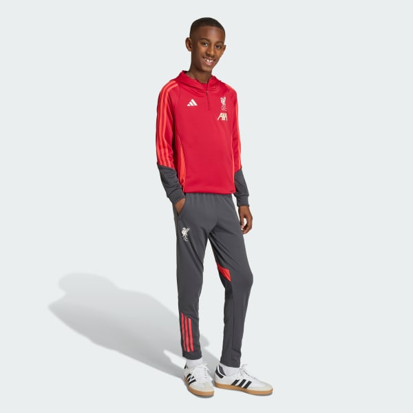 Red Liverpool FC Tiro 25 Competition Training Hoodie Kids