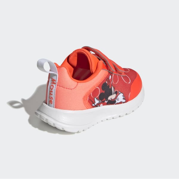 Red adidas x Disney Mickey and Minnie Tensaur Shoes LUT89
