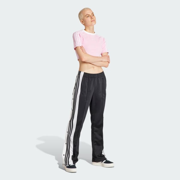 Pink 3-Stripes Baby Tee