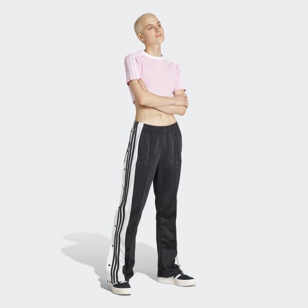 ★ adidas★ 3S Baby Tee Pink JC6365 adidas Originals 3-Stripes Baby Tee Light Orchid | Chicago