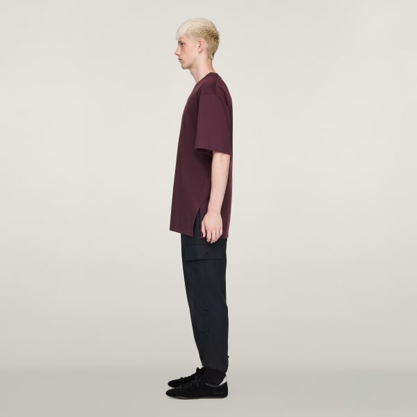 Siyah Y-3 Rayon Twill Cuffed Pantolon