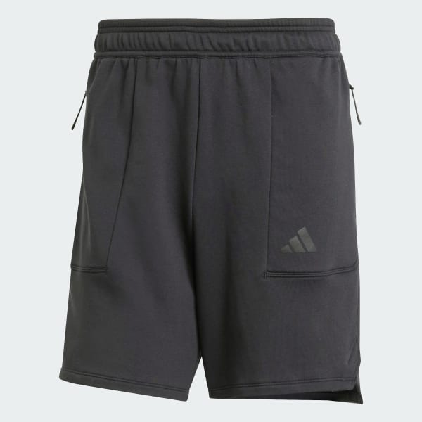 Black Pump Workout Shorts