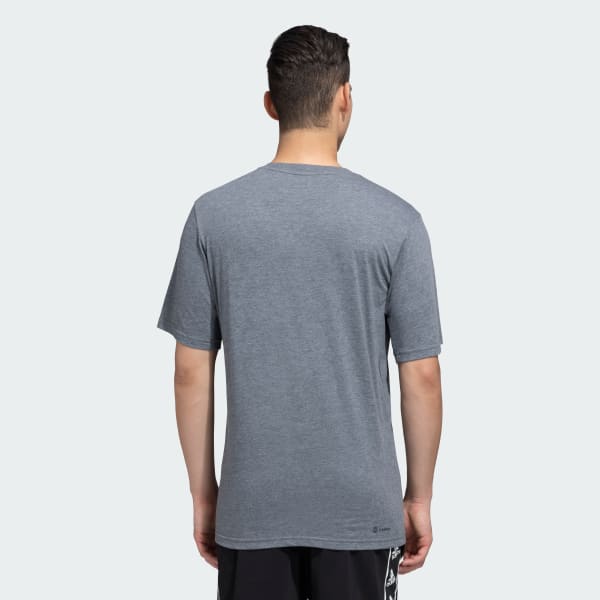 Grey TRAIN ESSENTIALS BIG LOGO TEE