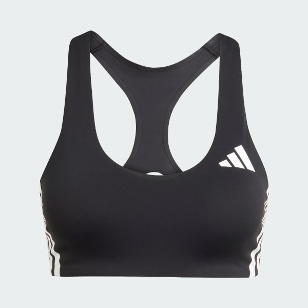 Nero Reggiseno sportivo adizero Run Medium Support