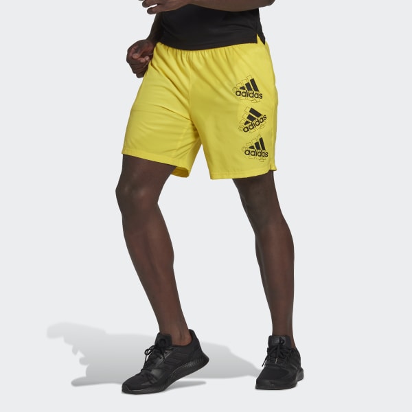 Condensar Diplomacia Personal adidas Shorts Brand Love - Amarillo | adidas Argentina