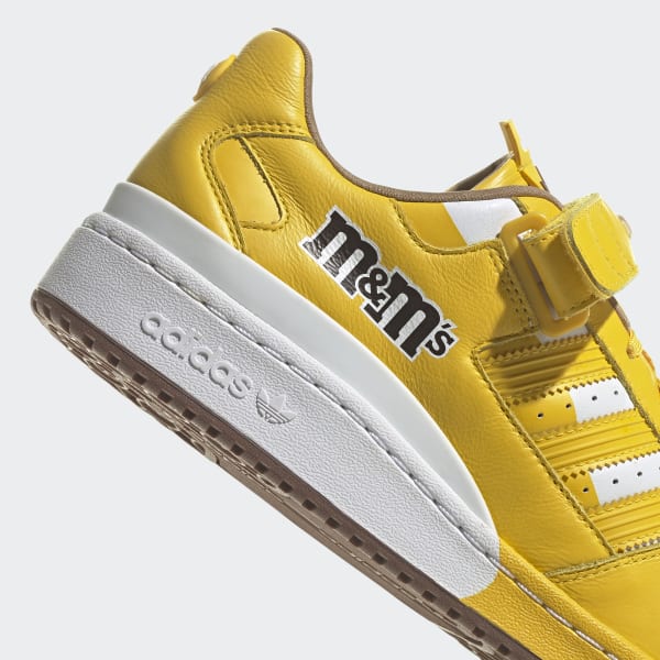 Yellow M&M'S Brand Forum Low 84 Shoes LIP27