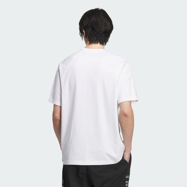 ホワイト カレッジ パック ルーズフィット シングルジャージー半袖Tシャツ