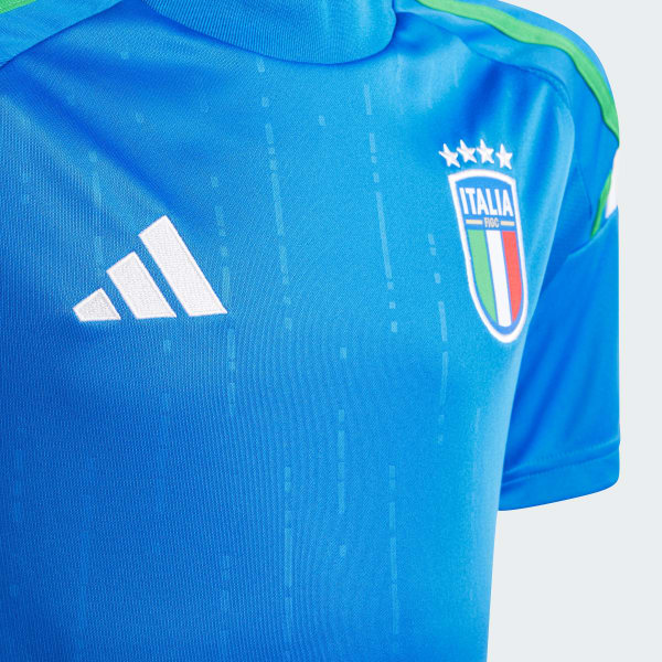 สีน้ำเงิน เสื้อฟุตบอลชุดเหย้า Italy 24 สําหรับเด็ก