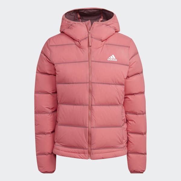 cervená Bunda Helionic Soft Hooded Down