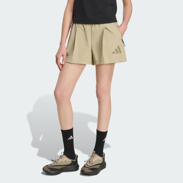 hnedá ŠORTKY ADIDAS Z.N.E. WOVEN SHORT