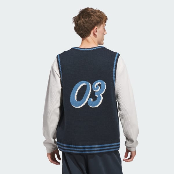 Blue Hoop York City Sweater Vest Jersey