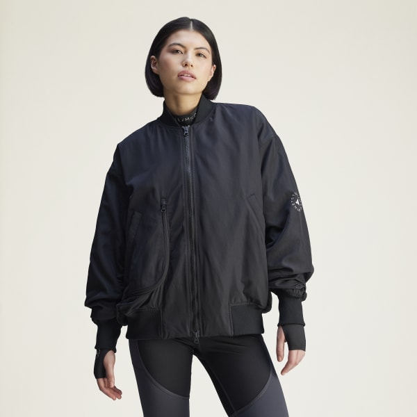 ルーシュ ライト ボンバージャケット　L adidas アディダス ルーシュ ライト ボンバージャケット - ブラック