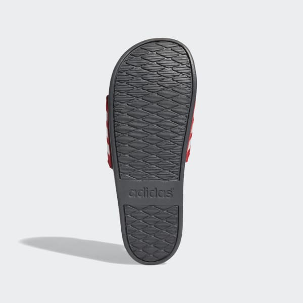 Adidas adilette sandals red hot sale