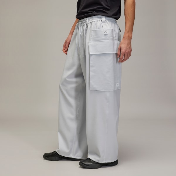 Gris Pants Cargo Y-3 Sport Uniform